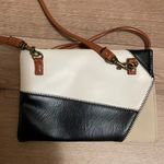 Universal Threads Universal Thread Patch Work Cross Body Purse Wristlet Neutral Colors Photo 1