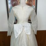 Beautiful Preserved Vintage 1950s/60s Organza Wedding Gown! Photo 8