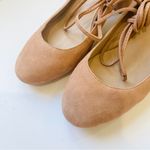 Loeffler Randall suede pink blush wrap heels Photo 5