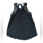 Bar III Bar lll Black Strappy Tank Top Blouse Photo 3