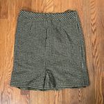 Talbots Vintage‎  Collection wool silk blend Houndstooth mini trumpet Skirt sz 16 Photo 1