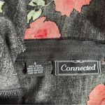 Connected Apparel Connected Women’s Floral Halter Neck Criss Cross Midi Dress Photo 4