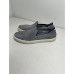Rothy's  Womens Size 8.5 The Sneaker Navy White Slip On Washable Shoe Photo 1