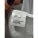 Boutique Why Dress Women's White 100% Cotton V Photo 9