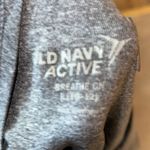 Old Navy active gray open back tank top size large active wear athleisure wear Photo 4