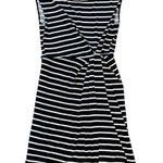 Loft  Striped Knotted Open Skirt Tank Top Dress Photo 0