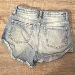 Willow + Root  light blue denim shorts with distressed details small size  #distresseddenim Photo 1