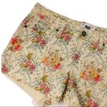 Paige SZ 29 Floral Printed Cutoff Denim Shorts Photo 1