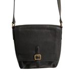 Frye  Leather Crossbody Bag Claude Messenger Pebbled Black Photo 2