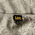 Lee Woman's Grey Plus Size Vneck Chic Casual Formal Blouse Size 1XL Photo 5