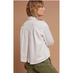 Anthropologie Chino by Jacket Womens Small Light Pink Chore Utility Shacket Photo 2