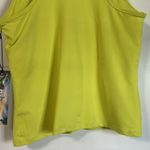 Kyodan Women’s  Golf ⛳️ tank with built in bra Neon Yellow Size L NWT Photo 8