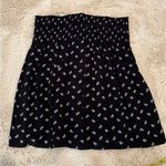 Mossimo black floral ruched skirt Photo 4