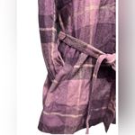 Kelly‎ Scott Women’s Vintage Silk Long Sleeve Shirt Purple Black Top Size XL Photo 1