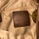 Coach  Signature Ali Sateen Hobo Shoulder Bag Gold/Khaki 13642 Photo 8