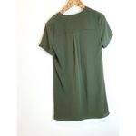Michael Kors Green Tee Shirt Dress w/ gold chain Size M Photo 3