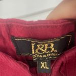 Lucky & Blessed L&B Maroon High Rise Ultra Flare Bell Bottom Pants sz XL Western Red Photo 3