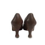 Kenneth Cole Vintage 1990s Classic Brown Leather Pumps Photo 3