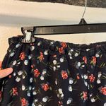 Stone Gear Vintage Blue Cottage Floral Elastic Waist Relaxed Pants Size Large Photo 4