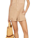 Show Me Your Mumu  NWTs Ranger Romper size XL Tan Safari Photo 0