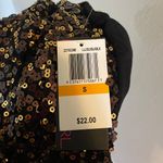 Material Girl Gold Racerback Glittery Tank Top NWT Photo 4