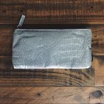 Sephora NWOT  Silver Cosmetic Bag Photo 2