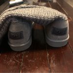 UGG  Classic Cardy knitted sweater 3 button fold over boots.Silver color. Size: 8 Photo 11