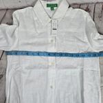 J.Crew Classic-fit beach shirt in linen-cotton blend White XXS AK283 NWT Photo 8