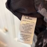 Lulus Evening‎ Impression Black Floral Organza Ruched Mini Dress Size Large Photo 7