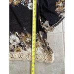 Rain Floral Lace Trim Belle Sleeve Sz Large BOHO Hippie Festival Blouse Photo 5