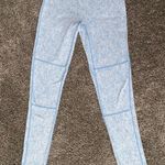 Gymshark Fleur Texture Leggings Blue Photo 0