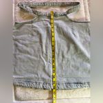 We Wore What  denim cut out mini skirt Light Denim Skirt Indigo Confort ($69) M Photo 10