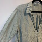 CP Shades Teton Tunic Top in Light Teal Cotton Silk Blend Sz M EUC Style 798 Photo 3
