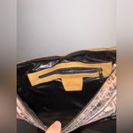 Vintage Botany SMDC Hand painted genuine Leather crossbody bag Black Photo 4