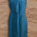Danny & Nicole Vintage NY Blue Sleeveless V Neck Mini Dress Photo 2