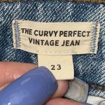 Madewell Women's The Curvy Perfect Vintage Jean SIZE 23 ND630 Distressed Hem Photo 10