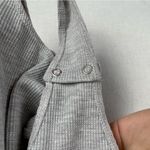 American Eagle  High Neck Waffle Knit Grey Bodysuit XS Photo 4