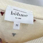 Bohme  triangle embroidery sweatshirt size medium Photo 2