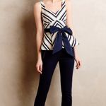 Maeve Anthropologie  Striped Peplum Photo 1