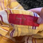 Tigerlily  Purnima Cotton Stripe Yellow Maxi Dress 4 Photo 15