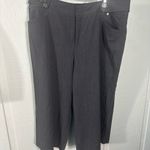 Nine West  Women’s Black Wide Leg Ankle Pants Size 16 EUC Photo 2