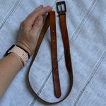 Levi Strauss Vintage Slim Cognac Brown Leather Belt. Photo 9