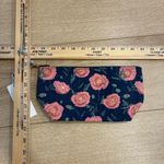 Southern Tide NWT  Floral Travel Clutch Navy Pink Floral Photo 1