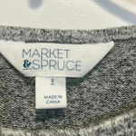 Market & Spruce  Samantha front twist brushed knit top size small. Photo 7