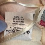 J.Crew Multicolor Striped Linen & Cotton A-Line Skirt size 6 Photo 4