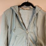 Brandy Melville ✨ John Galt Women’s Sage Green Gray Hoodie Photo 1