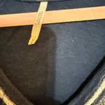 Free People  Chic Embroidered Women's Blouse in Navy Photo 4