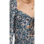 ASTR  the Label Marietta Dress in Blue Peach Multi Floral Large New Womens Mini Photo 2