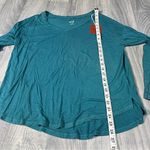 Mossimo Supply Co. Teal Long Sleeve Women's Top; Medium; NEW Blue Photo 7