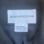 Evan Picone  Women's Classic Black Blazer size 4 Photo 3